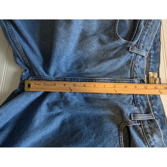 L.L.Bean Men's 38x29 (Peg 38x30) Classic Fit Blue Denim Jeans - Picture 9 of 9